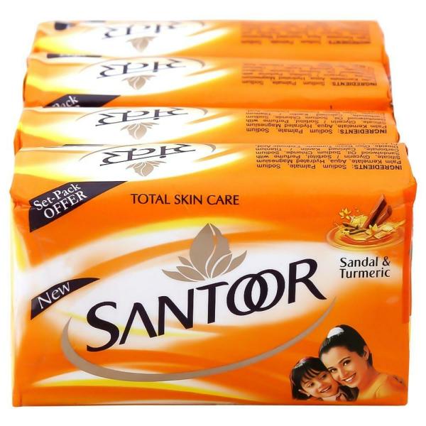 Santoor Sandal & Turmeric Soap - Indian on shop